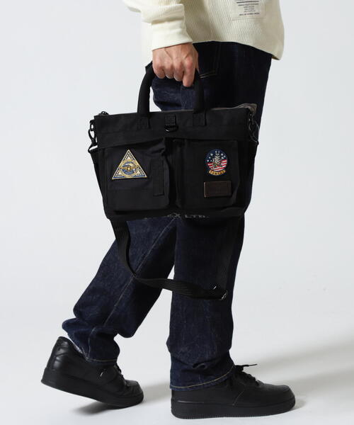 AVIREX（アヴィレックス） ショルダーバッグ MINI HELMET BAG ”TOP GUN