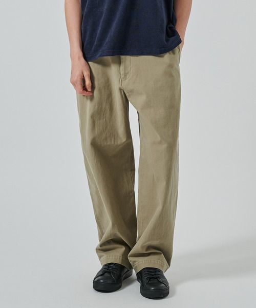24aw marka ウェア US アーミー チノパンツ 2 arknets U.S.ARMY CHINO TROUSERS - ORGANIC COTTON GABARDINE - | marka