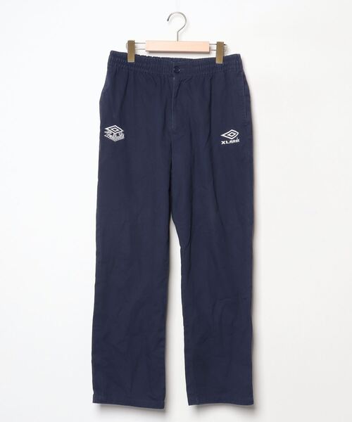 UMBRO×XLARGE カジュアルパンツ L ネイビー XLARGE 「XLARGE」 イージーパンツ「UMBROコラボ」 MEDIUM