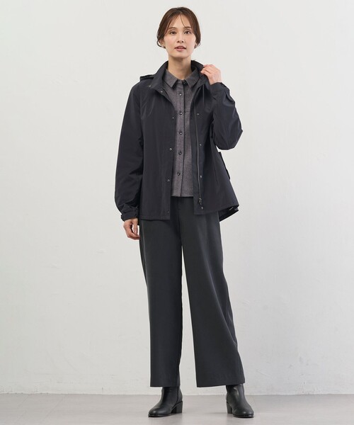 コート アウター 「2way」Artirosa フーデッド コート レディース