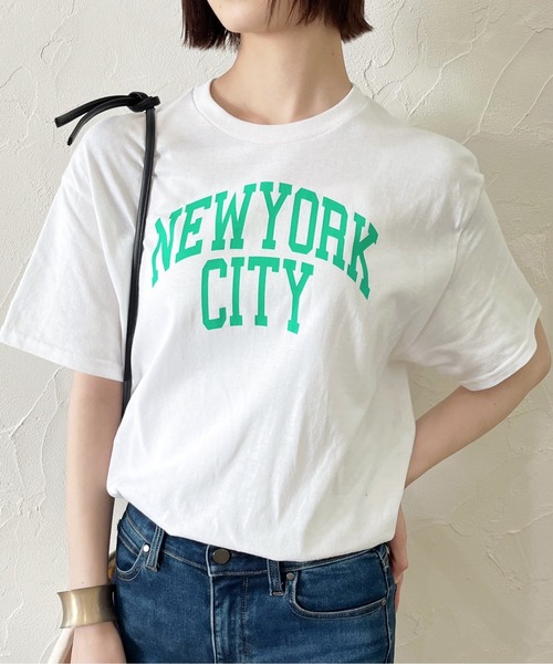 tシャツ 「spiritoso」カレッジロゴアソートプリント半袖Tシャツ レディース | spiritoso | 11