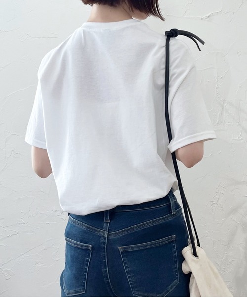 tシャツ 「spiritoso」カレッジロゴアソートプリント半袖Tシャツ レディース | spiritoso | 13