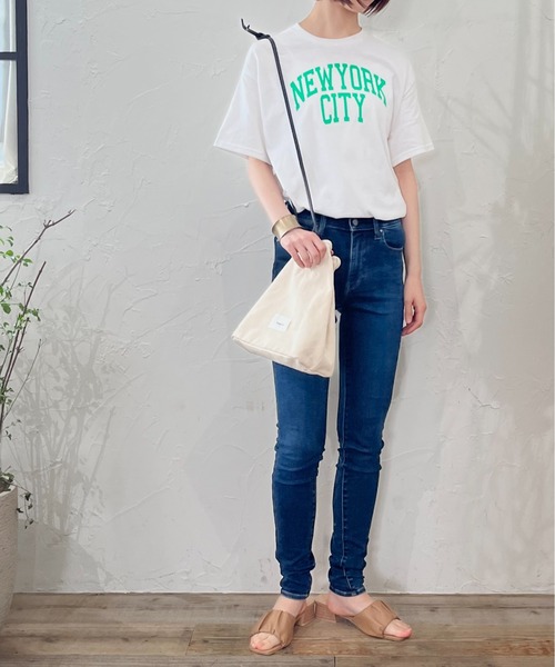 tシャツ 「spiritoso」カレッジロゴアソートプリント半袖Tシャツ レディース | spiritoso | 16