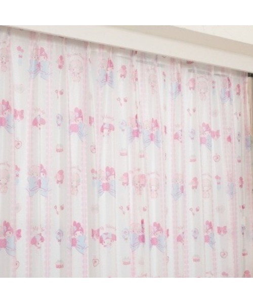 Francfranc グラーシュ レースカーテン 2個セット 100×133 インテリア