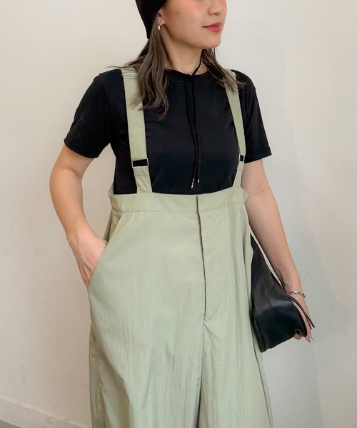 サロペット・オーバーオール・オールインワン ChixxxH12 楽天市場】WIDE TAPERED OVERALL X-girl エックスガール