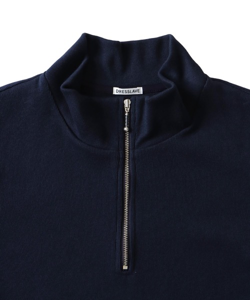 THREE DOTS TURQUOISE tシャツ × DRESSLAVE / HALF ZIP PULLOVER