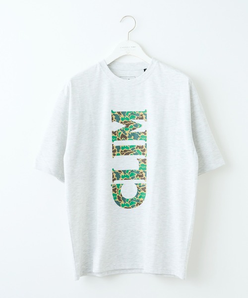 「Franklin Climbing」 半袖Tシャツ MEDIUM ライトグレー メンズ