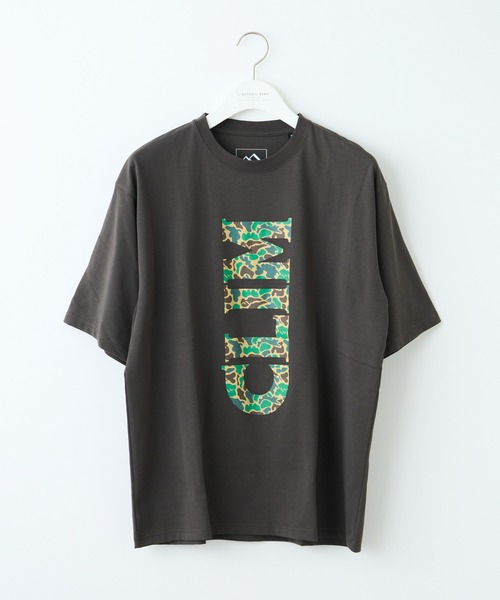 「Franklin Climbing」 半袖Tシャツ MEDIUM ライトグレー メンズ