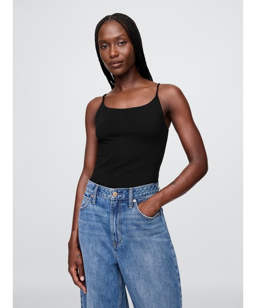 GAP キャミソール クローズニット キャミソールボディスーツ