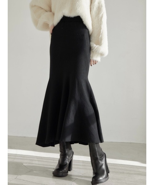 スカート ブラック　M MM6 Maison Margiela(エムエムシックス メゾン マルジェラ)】 5