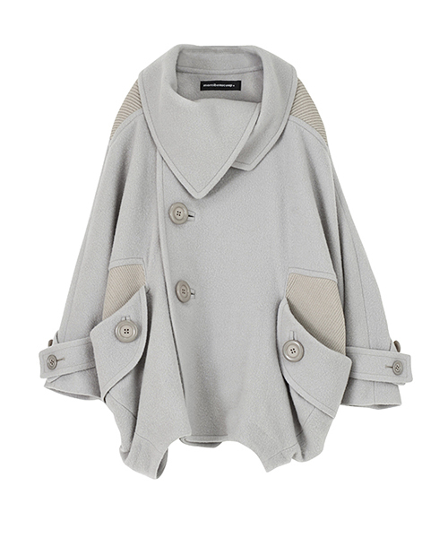 mercibeaucoup,（メルシーボークー） ジャケット 01 グレー レディース