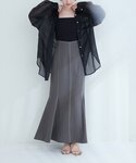 ロング スカート 「WEB限定」ハートウエスト...の詳細画像4