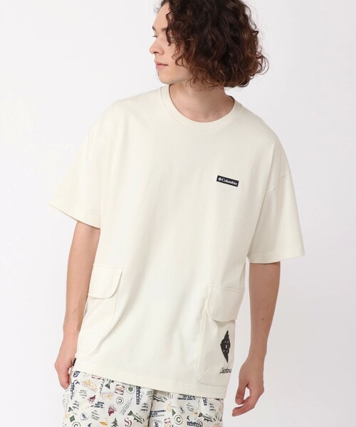 「Columbia」 半袖Tシャツ L ブラック メンズ