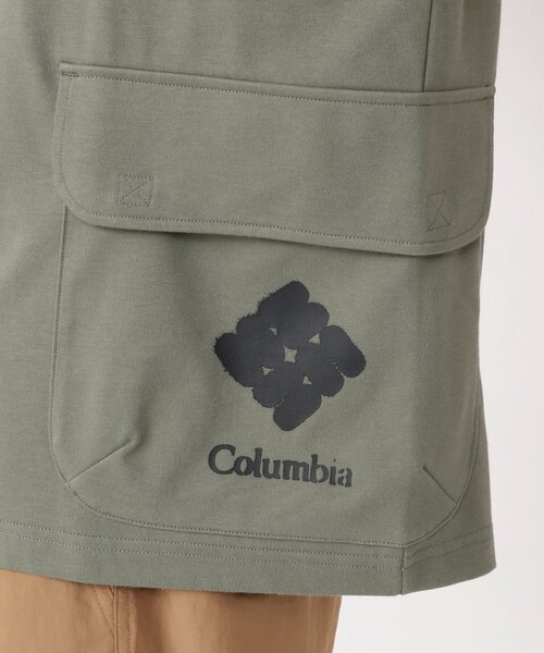 「Columbia」 半袖Tシャツ L ブラック メンズ
