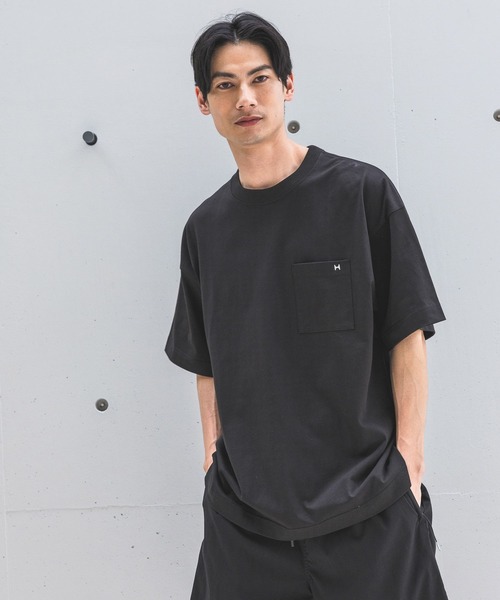 「HEREIAM」 半袖Tシャツ MEDIUM ホワイト メンズ