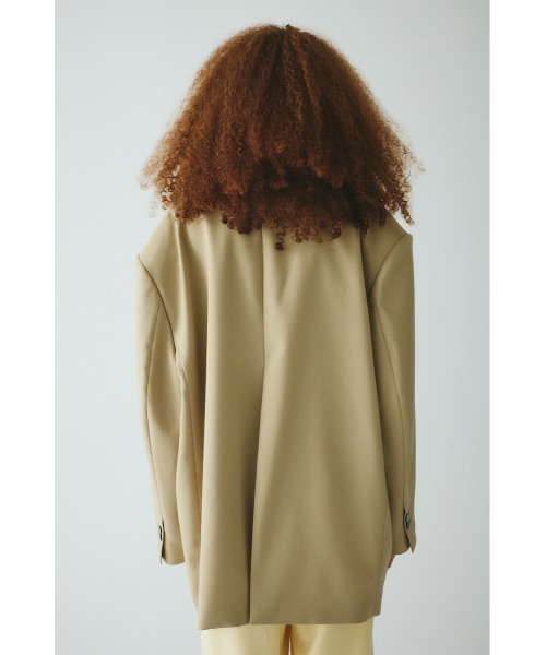 HeRIN.CYE コート アウター No collar over jacket ノーカラーオーバー 