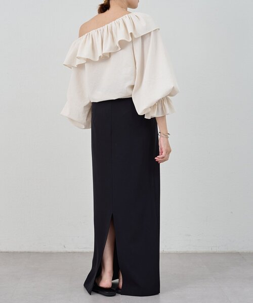 「SHENERY」 長袖ブラウス FREE オフホワイト レディース_画像8