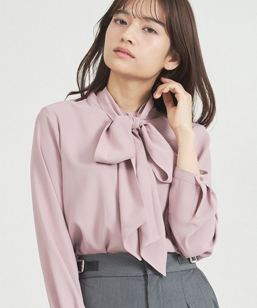 MISCH MASCH（ミッシュマッシュ） ブラウス シャツ WEB限定 リボン