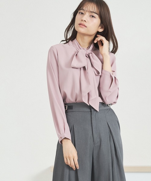 MISCH MASCH（ミッシュマッシュ） ブラウス シャツ WEB限定 リボン