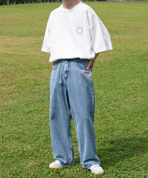 「Perushu」 デニムパンツ MEDIUM ブルー メンズ