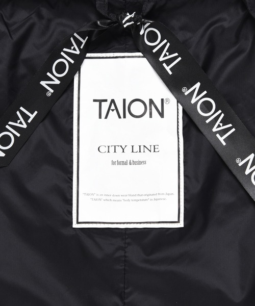「TAION」 ダウンジャケット X-LARGE オフホワイト レディース