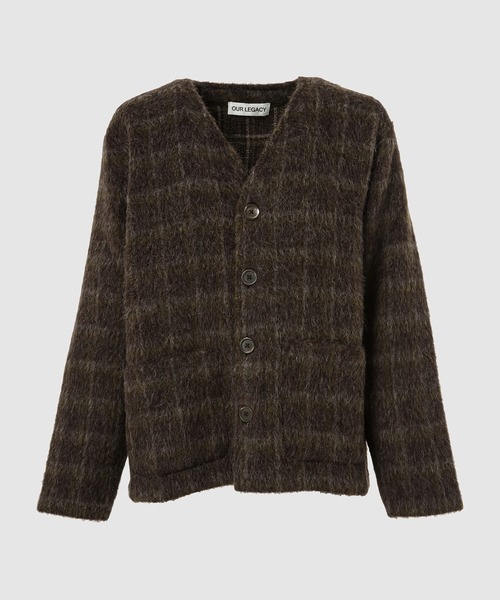 【OUR LEGACY】 カーディガン 48 ブラウン OUR LEGACY: ブラウン ウール カーディガン | SSENSE 日本