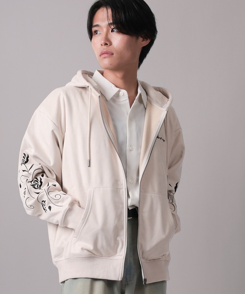 新品✨フラワーパーカー❤︎ SLY（スライ） パーカー 「2026SS新作」FLOWER CUT HOODIE フラワー