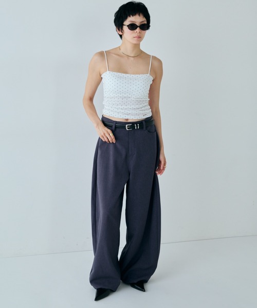 VION スラックス パンツ Curve Silhouette Slacks / カーブシルエット
