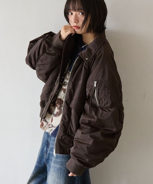 PBLIM ブルゾン アウター 「UNISEX」ナカワタミリタリーブルゾン