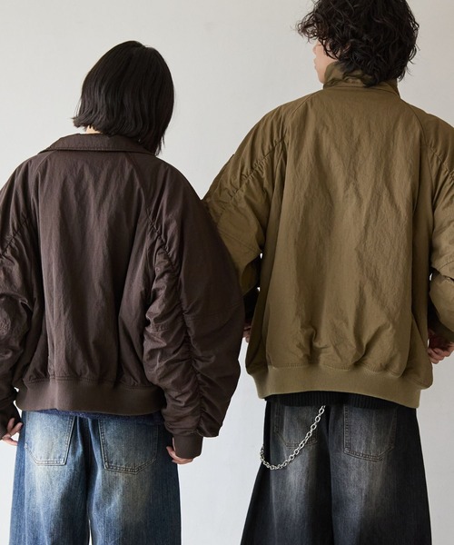 PBLIM ブルゾン アウター 「UNISEX」ナカワタミリタリーブルゾン