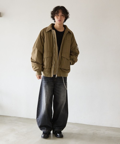PBLIM ブルゾン アウター 「UNISEX」ナカワタミリタリーブルゾン