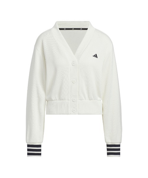 adidas（アディダス） カーディガン クォーターニット ルーズフィット