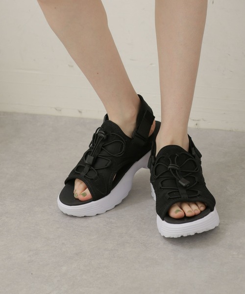 「NANO universe」 フラットパンプス M ブラック レディース_画像9