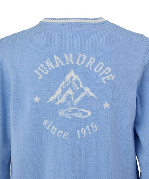 JUN&ROPE'（ジュンアンドロペ） セーター ニット インターシャロゴ入り