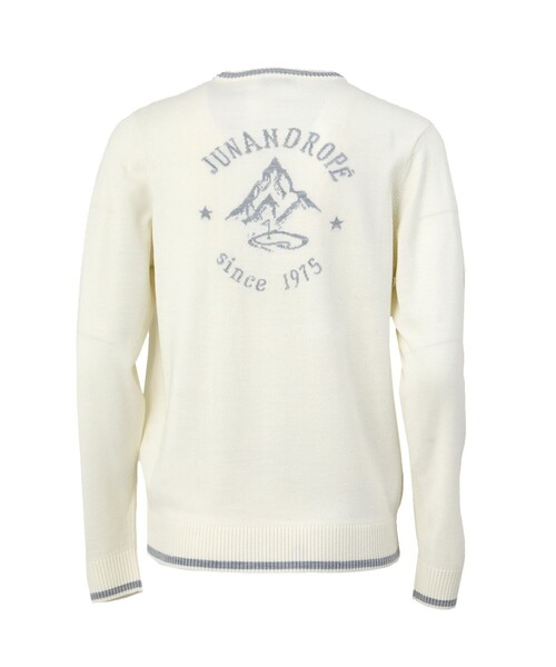 JUN&ROPE'（ジュンアンドロペ） セーター ニット インターシャロゴ入り
