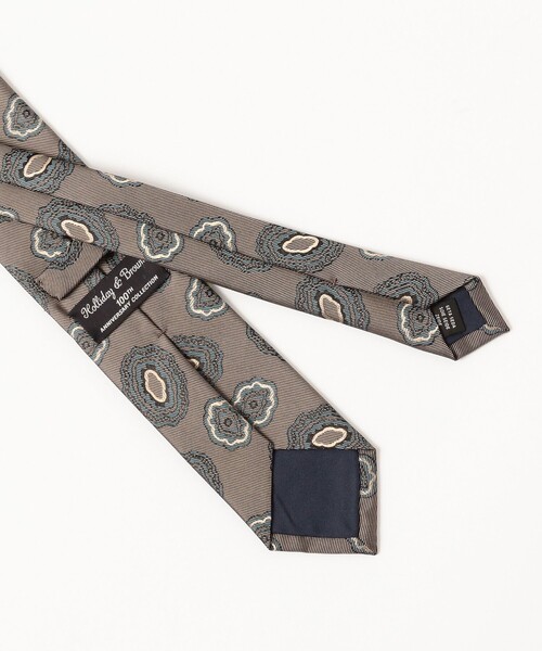 Holliday&Brown × BEAMS F ペイズリー柄ネクタイ BEAMS F（ビームスF） ネクタイ Holliday ＆ Brown / シルク