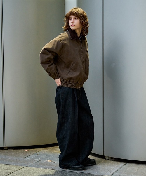 WETTEMPT サルファーダイキルティングツイルブルゾン SULFUR DYED QUILTED TWILL BLOUSON / サルファーダイキルティング