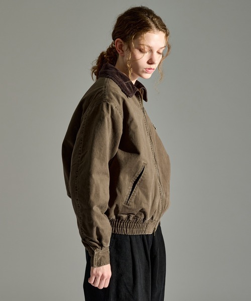 WETTEMPT サルファーダイキルティングツイルブルゾン SULFUR DYED QUILTED TWILL BLOUSON / サルファーダイキルティング