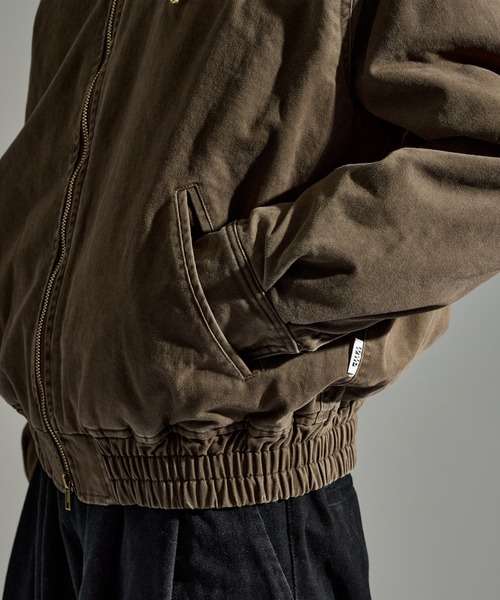 WETTEMPT ブルゾン アウター SULFUR DYED QUILTED TWILL BLOUSON