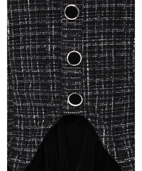 EATME（イートミー） ワンピース ビジューストラップミニワンピース