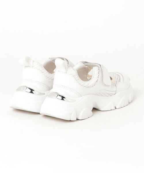 「STACCATO」 ローカットスニーカー 22cm ホワイト レディース_画像2