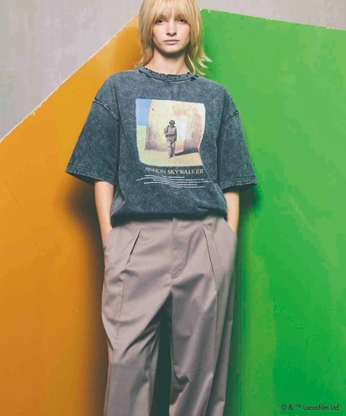 「MAISON SPECIAL」 半袖Tシャツ 2 チャコールグレー メンズの画像