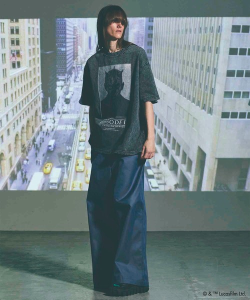 「MAISON SPECIAL」 半袖Tシャツ 2 チャコールグレー メンズの画像