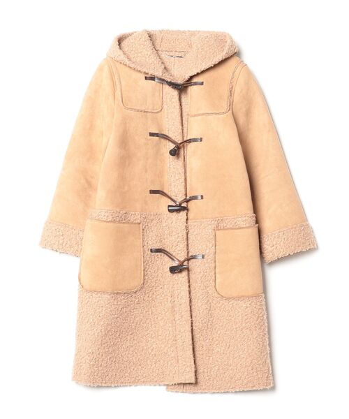 ミラオーウェン　ダッフルコート　試着のみほぼ新品 Mila Owen（ミラオーウェン） ダッフルコート 1 ブラウン レディース