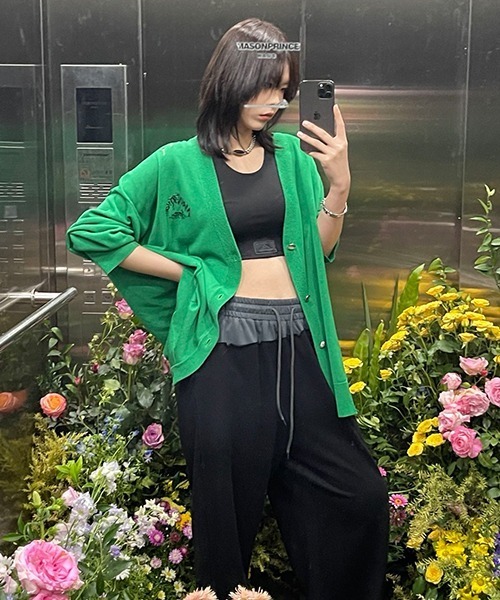 「MASONPRINCE」 ニットカーディガン S ブルー メンズ_画像7