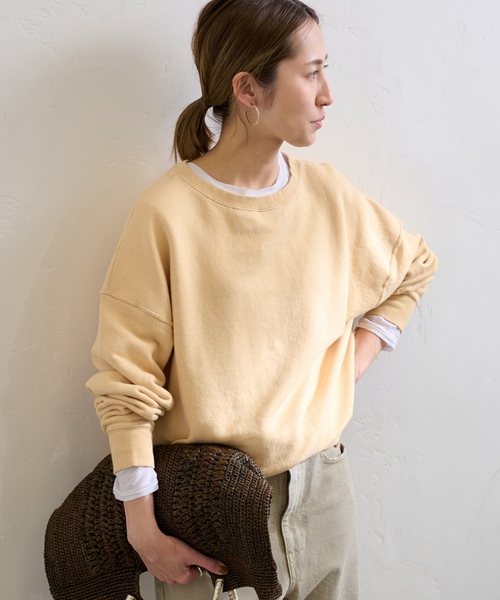 FRAMeWORK（フレームワーク） スウェットカットソー FREE イエロー