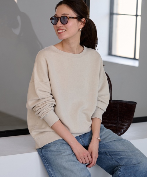 FRAMeWORK（フレームワーク） スウェットカットソー FREE イエロー