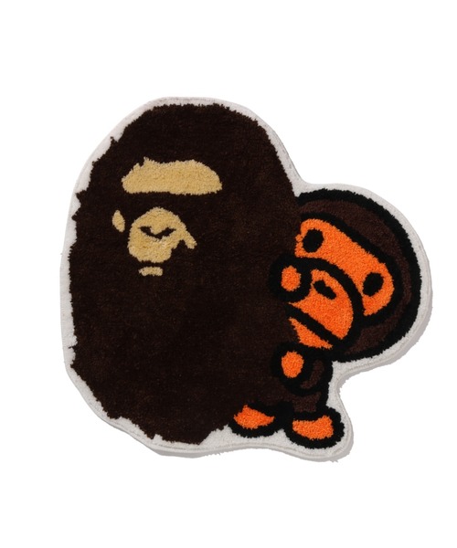 A BATHING APE（アベイシングエイプ） ラグ ラグマット APE HEAD