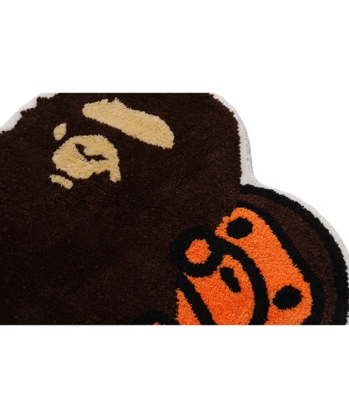 A BATHING APE（アベイシングエイプ） ラグ ラグマット APE HEAD