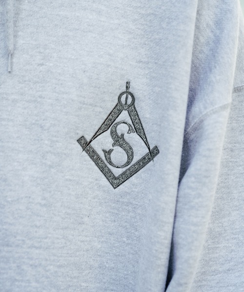 「Subciety」 プルオーバーパーカー LARGE ブラック×ブラック メンズ_画像7